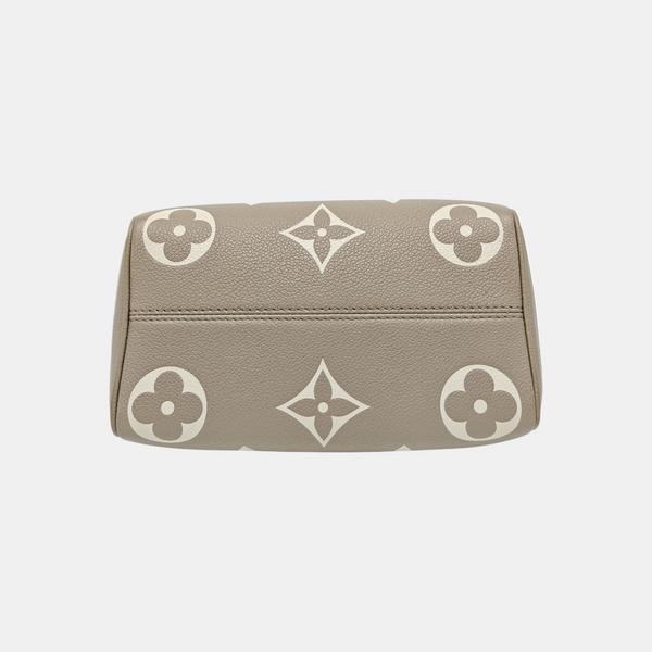 SPEEDY 20 Monogram Calfskin Gray