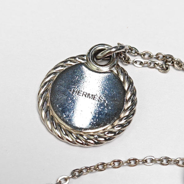 Cordage Metal Silver Necklace
