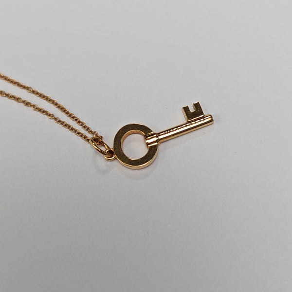 Tiffany Keys 18k Rose Gold Necklace