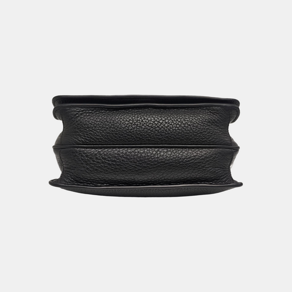 Calfskin Shoulder Bag Black