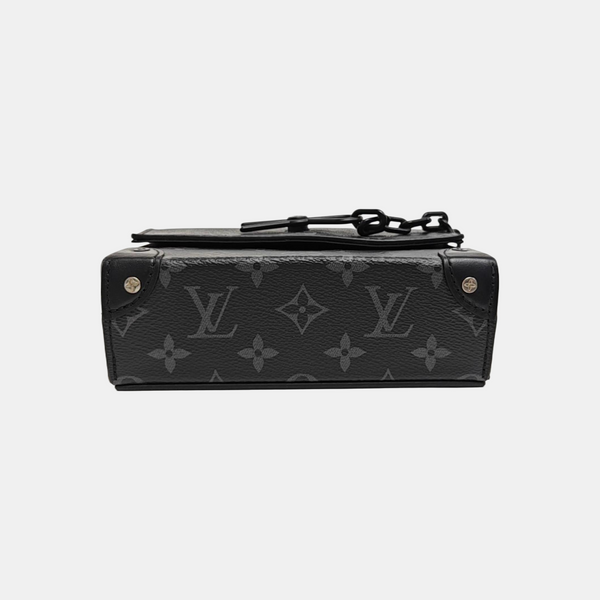 STEAMER Mini Monogram Coated Canvas Black