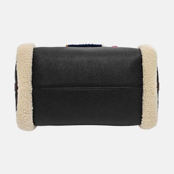 Authenticated pre-owned SPEEDY 30 Monogram Calfskin Black - Shoulder Bag at Looply
