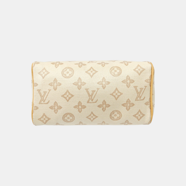 SPEEDY 20 Monogram Coated Canvas Beige