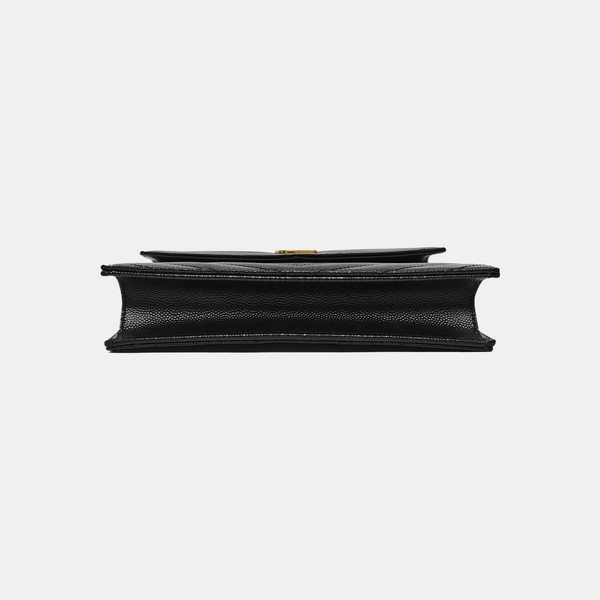MONOGRAM WOC Chevron Calfskin Black