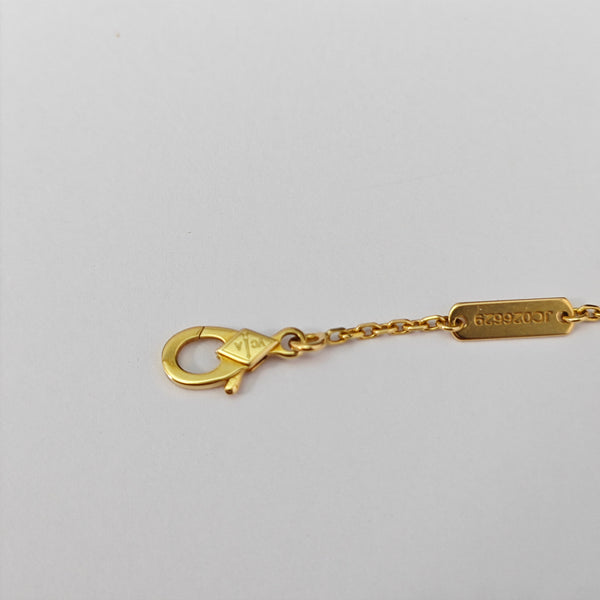 Vintage Alhambra 18k Gold Necklace