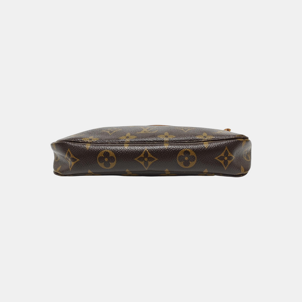 ACCESSOIRES Monogram Coated Canvas Brown