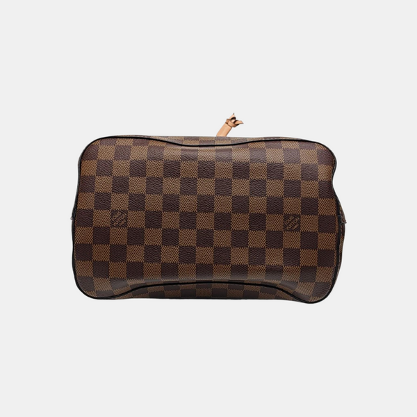 NÉONOÉ MM Damier Ebene Coated Canvas Brown