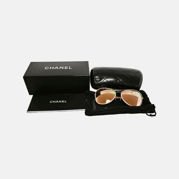 Synthetic Sunglasses Brown