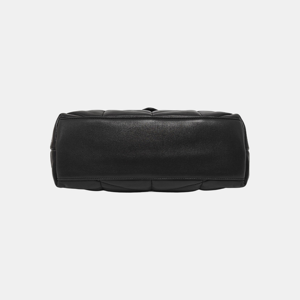 PUFFER Small Quilted Lambskin Black
