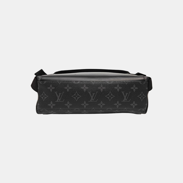 VOYAGER PM Monogram Coated Canvas Black