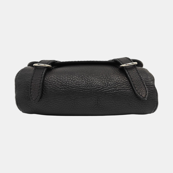Calfskin Crossbody Bag Black