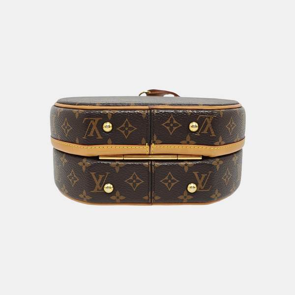 BOITE CHAPEAU PM Monogram Coated Canvas Brown