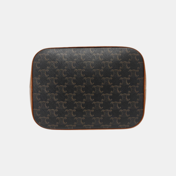 TRIOMPHE CANVAS Medium Coated Canvas Brown