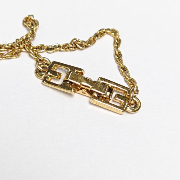 G Link Metal Gold Necklace