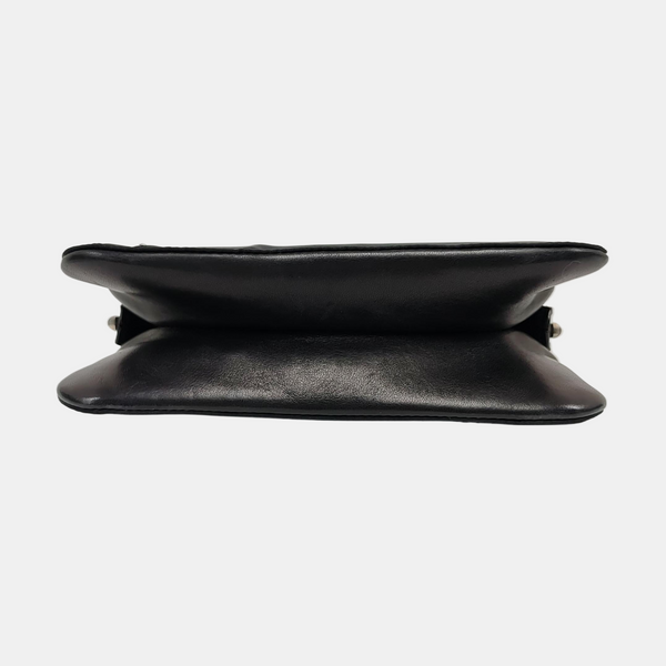 Fabric Crossbody Bag Black