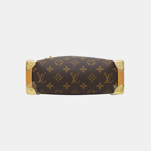 SIDE TRUNK MM Monogram Coated Canvas Brown