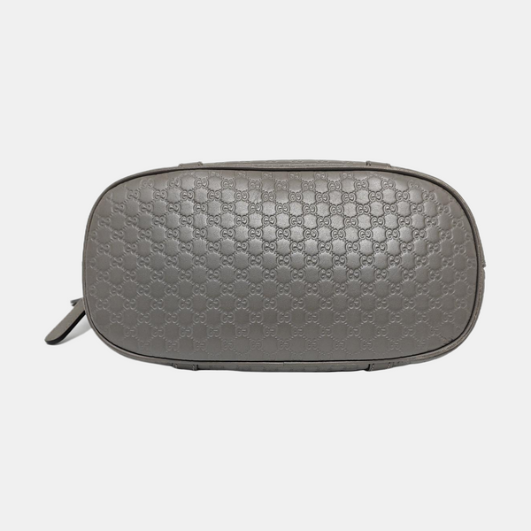 Microguccissima Monogram Calfskin Gray