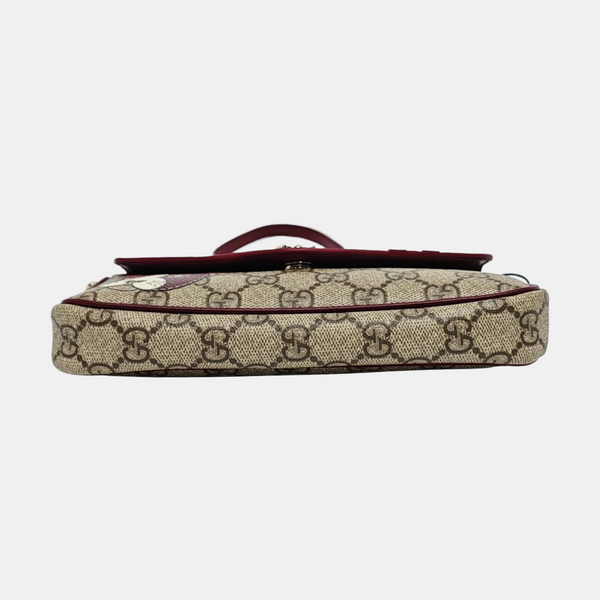 Monogram Coated Canvas Mini Beige