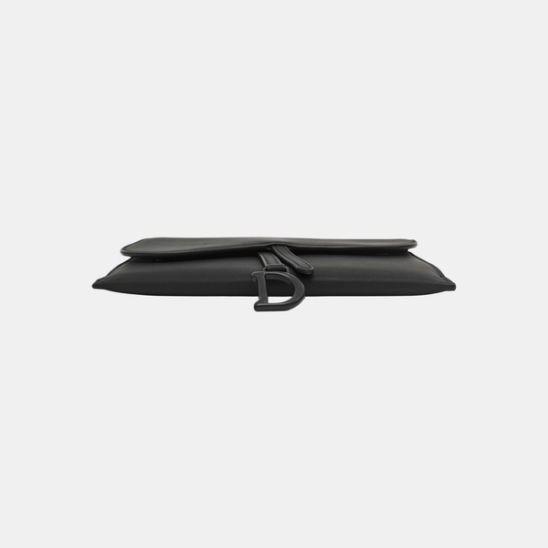 Saddle Mini Calfskin Black
