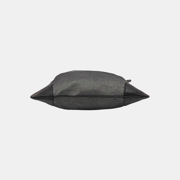 Canvas Top Handle Bag Gray