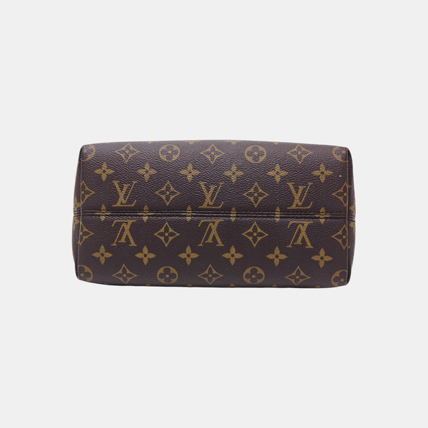 BOETIE PM Monogram Coated Canvas Brown
