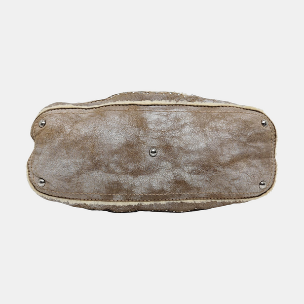 Quilted Sheepskin Brown