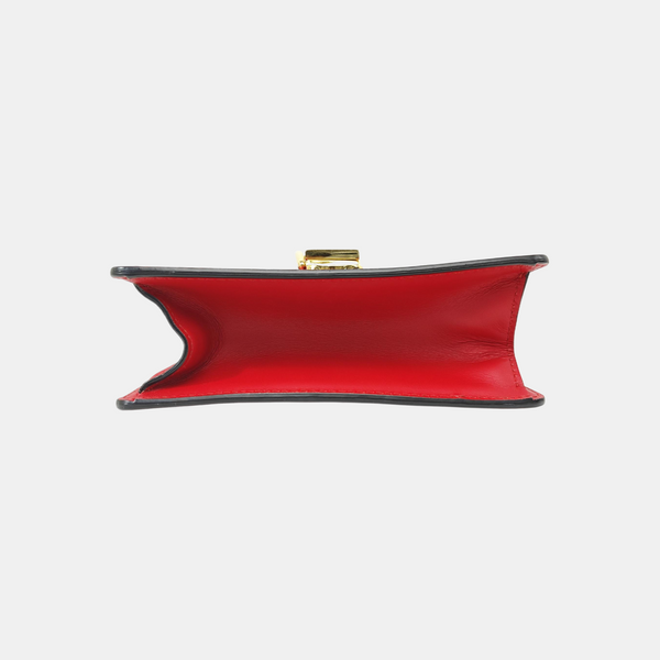 Sylvie Mini Calfskin Red