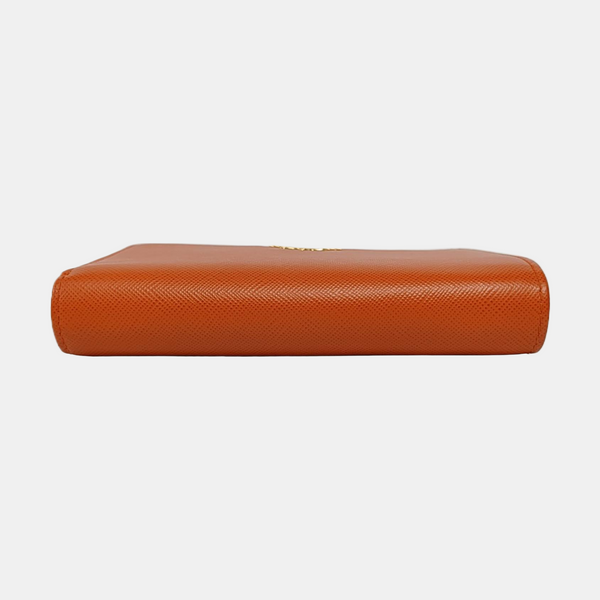 Saffiano Calfskin Wallet Orange