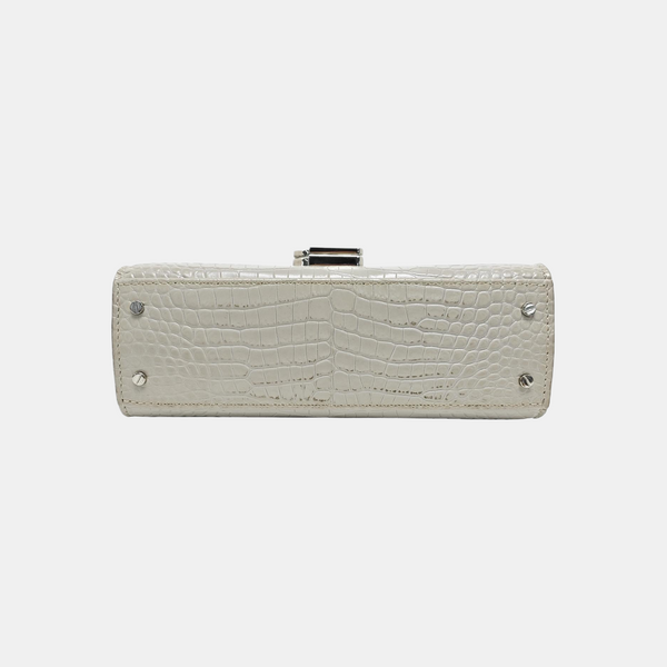 CASSANDRA Mini Calfskin Gray