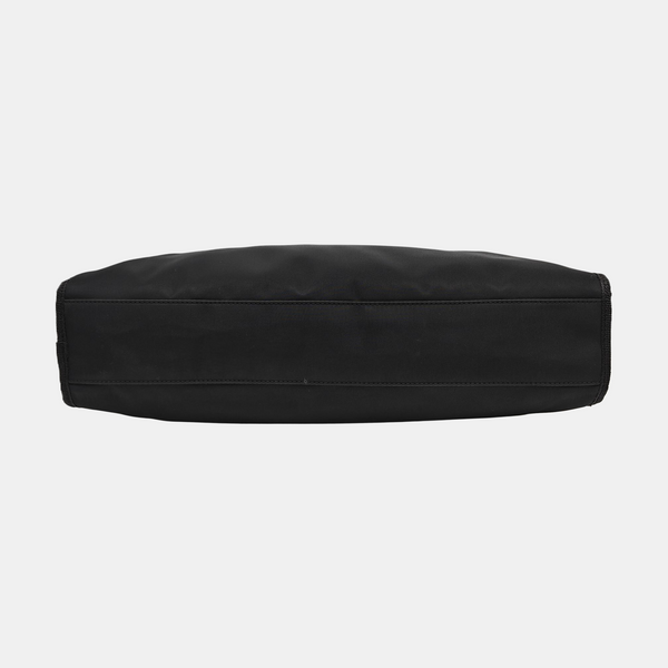 Nylon Shoulder Bag Black