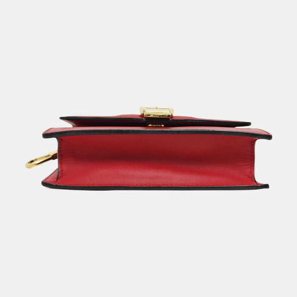 Sylvie Super Mini Calfskin Red