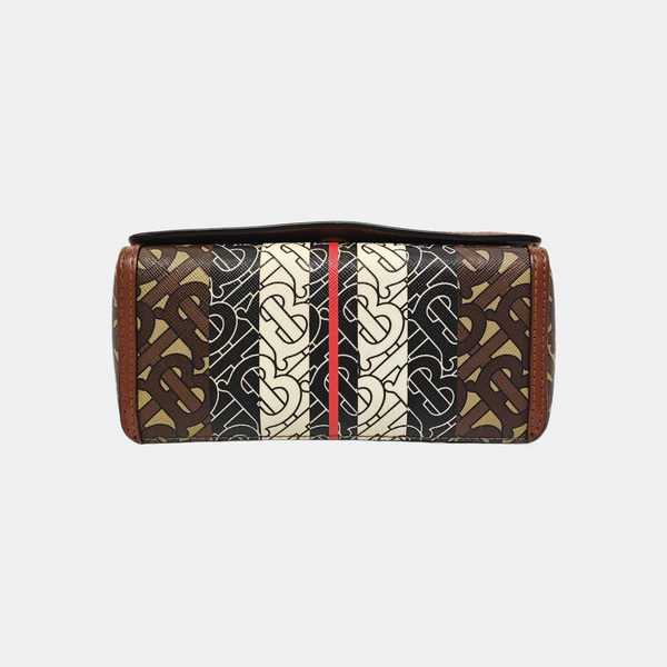 Crossbody Bag Coated Canvas Multicolor