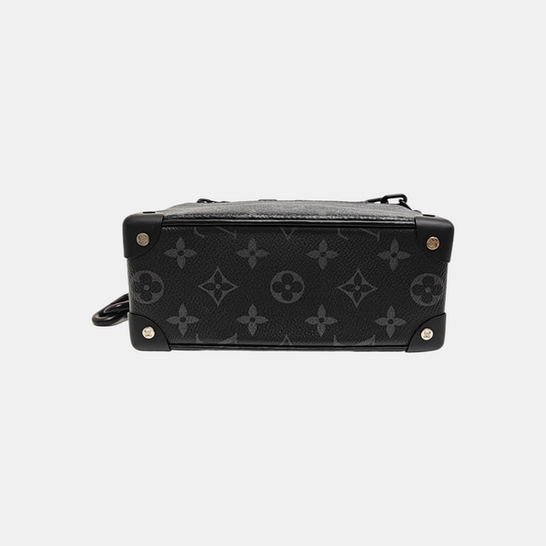 SOFT TRUNK Mini Monogram Coated Canvas Black
