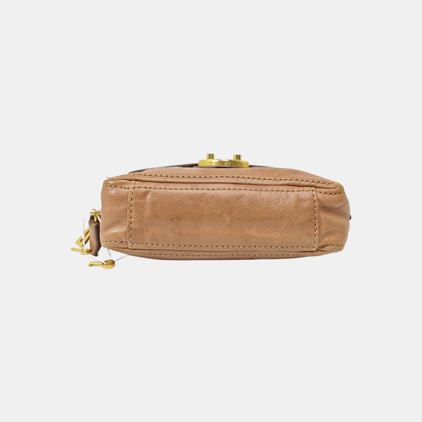 Calfskin Shoulder Bag Pink
