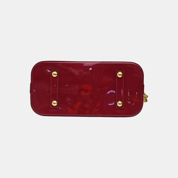 ALMA PM Patent Leather Red
