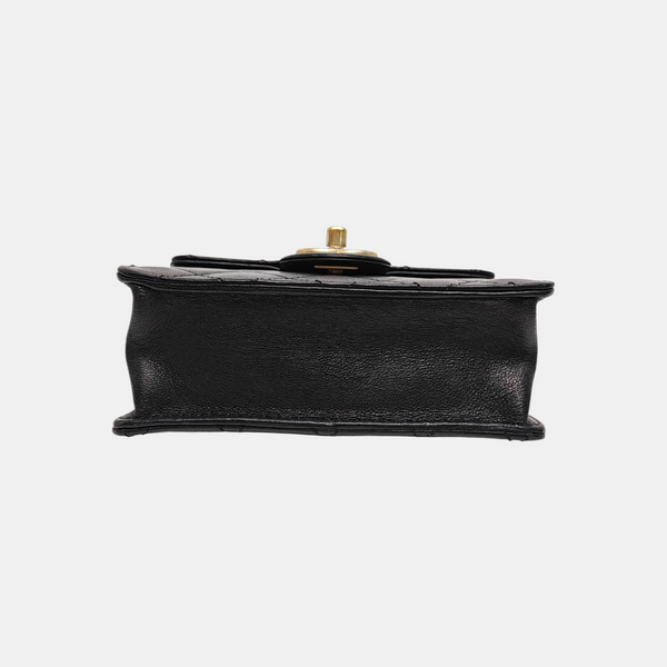 Quilted Lambskin Mini Black