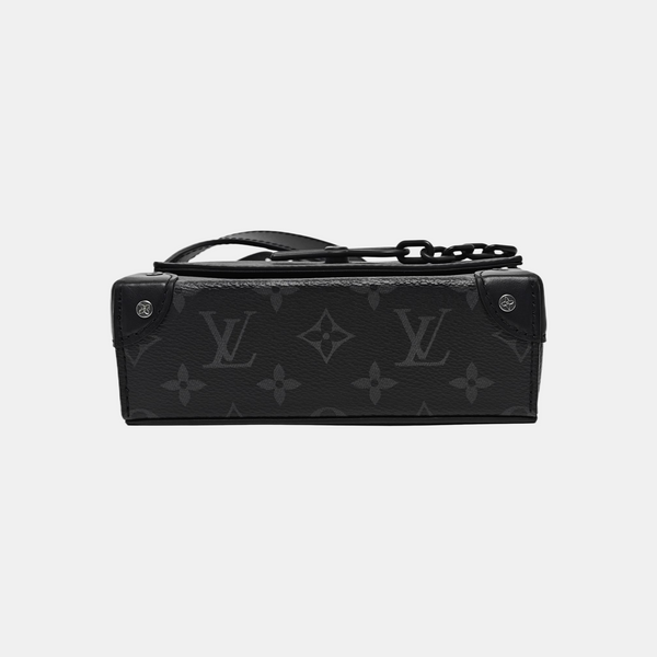 STEAMER Mini Monogram Coated Canvas Black