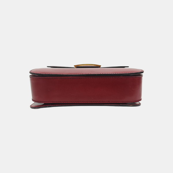 Calfskin Shoulder Bag Red