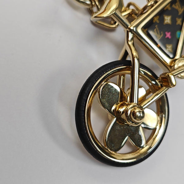 Metal Gold Bag Charm