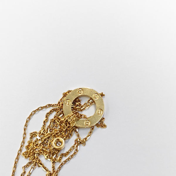 LOVE 18k Gold Necklace
