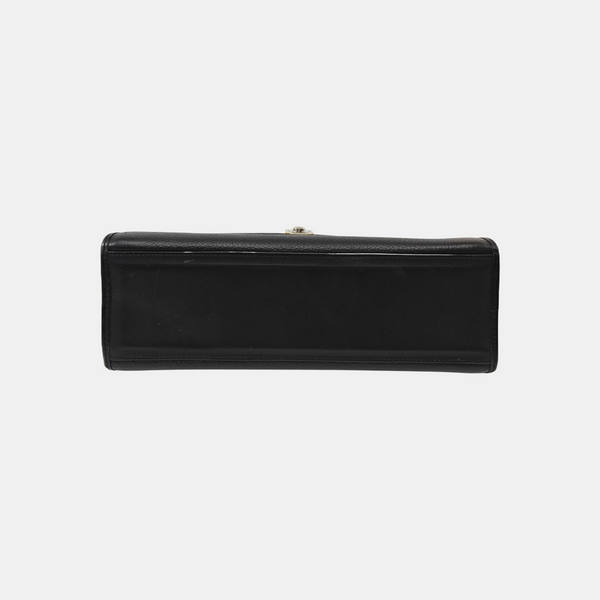Calfskin Shoulder Bag Black