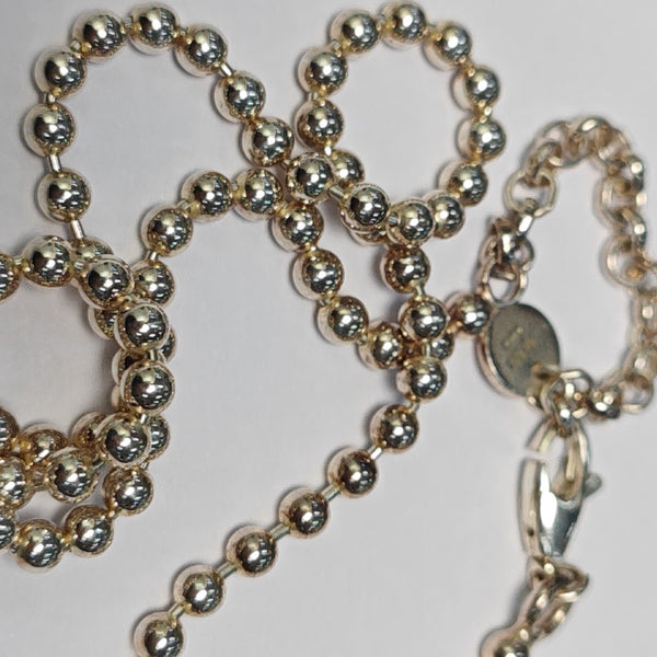 Interlocking G 925 Sterling Silver Necklace