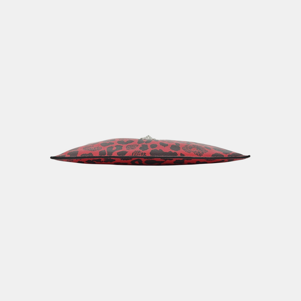 Calfskin Clutch Red