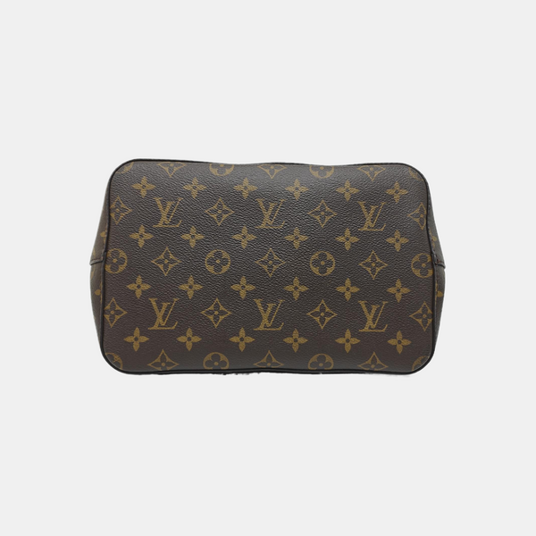 NÉONOÉ MM Monogram Coated Canvas Brown