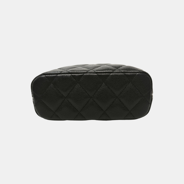 HOBO Quilted Grained Calfskin Black