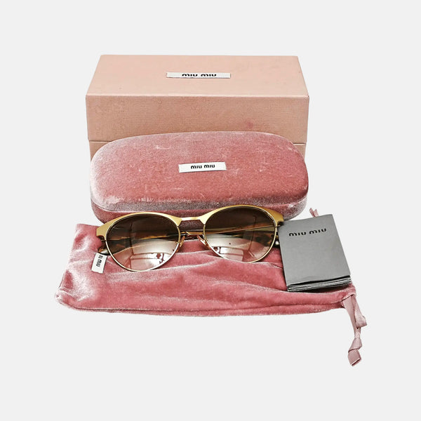 Metal Sunglasses Yellow