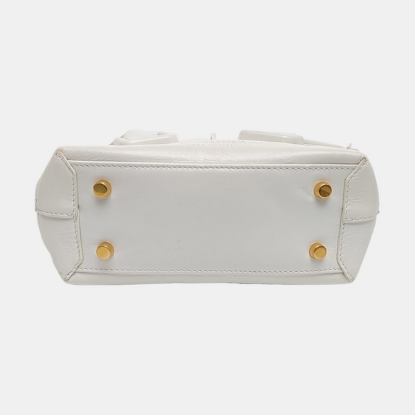 Arco Mini Calfskin White