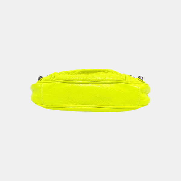 Le Cagole Mini Calfskin Green