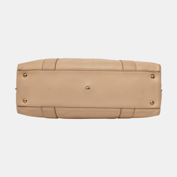 Sookie Quilted Calfskin Beige