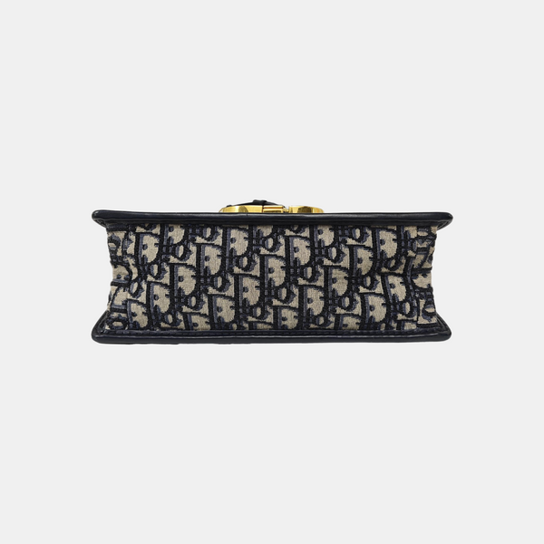 30 Montaigne Oblique Canvas Blue